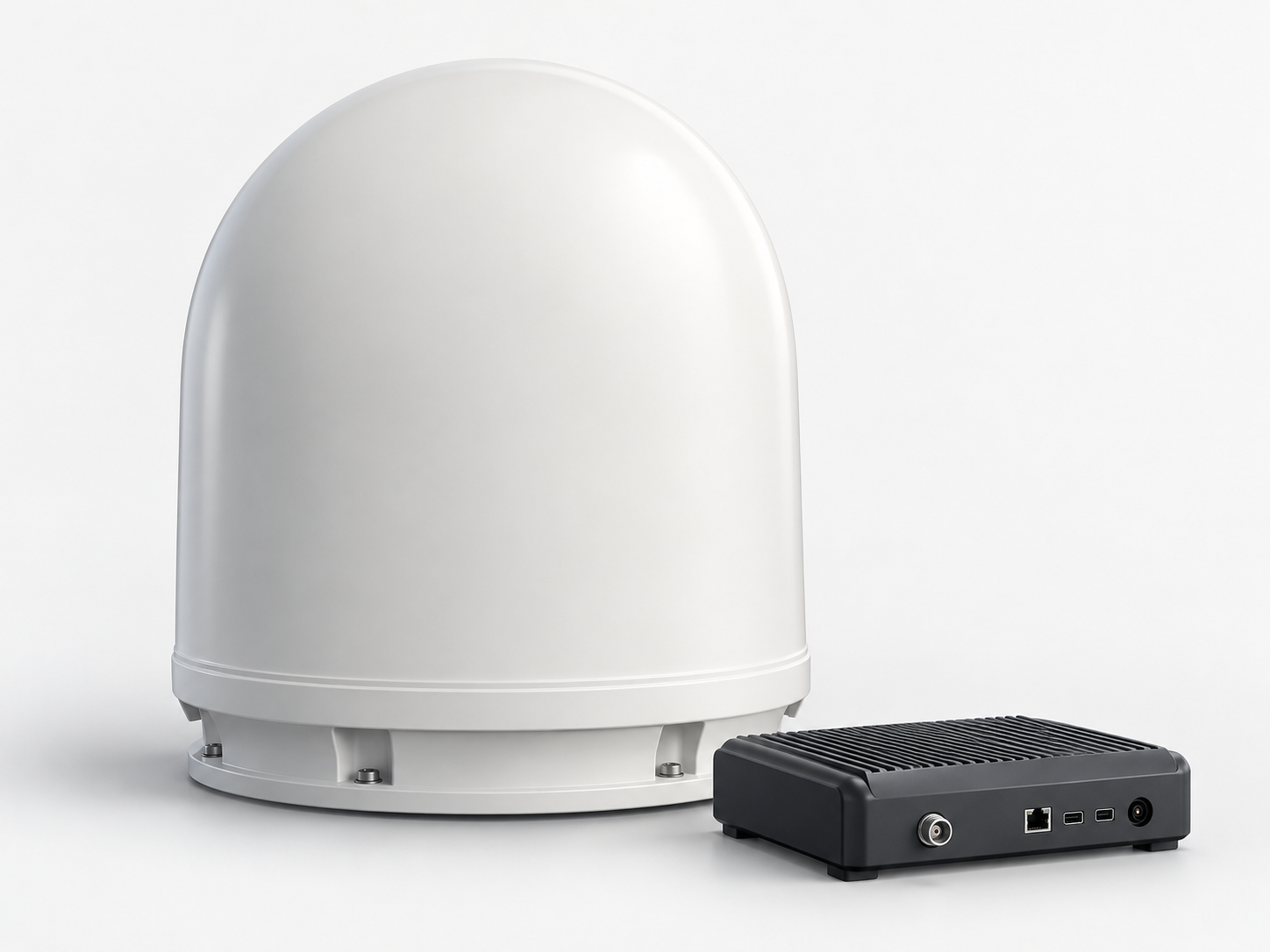 VSAT system illustration